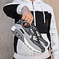 Чоловічі кросівки Nike Air Max 90 Grey White (сірі) гарні легкі універсальні демісезонні кроси 2436, фото 2