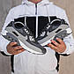 Чоловічі кросівки Nike Air Max 90 Grey White (сірі) гарні легкі універсальні демісезонні кроси 2436, фото 3