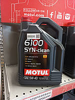 Моторна олива MOTUL / 6100 Syn-clean 5W40 / 5 л