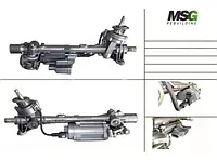 Рулевая рейка с ЭУР SKODA OCTAVIA A5 VW GOLF V Seat Leon Audi A3
