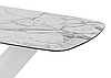 Стіл овальний білий керамічний, Монтана-W, фото 4