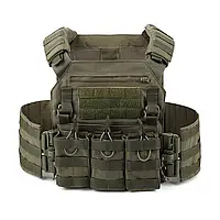 Плитоноска (PLATE CARRIER) Олива с функцией быстрого сброса MOLLI PL-011