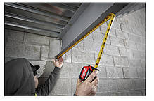 Рулетка магнітна, покоління III, Milwaukee, 5 м, фото 4