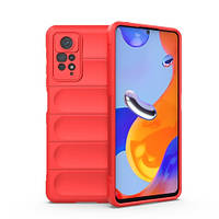 Чехол Magic Shield для Xiaomi Redmi Note 11 Pro Red