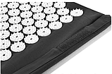 Масажний ортопедичний килимок з подушкою Acupressure Mat Ортопедический массажный коврик 65 см*41 см, фото 7