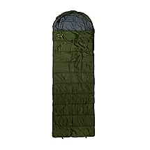 Спальний мішок-ковдра Campout Oak (6/1/-14 °C), 190 см, Left Zip (Khaki), фото 6