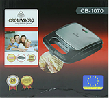 Сендвічниця Sandwich Maker Crownberg CB 1070, фото 4