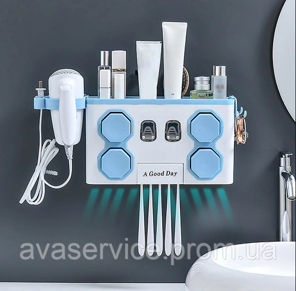 Підставка для зубних щіток/MULTIFUNTIONAL TOOTHBRUSH RACK ART-0367