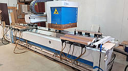 Weeke BHC 250 фрезерний верстат з ЧПУ бу 2004р. з магазином зміни інструменту, робоче поле 3000*1008 мм