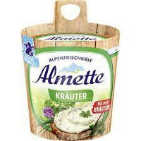 Вершковий сир Almette альпійський трави 150г