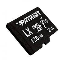 Карта Памяти Patriot LX Series MicroSDXC (UHS-1) 128gb 10 Class Цвет Black