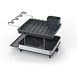 Двоярусна сушарка для посуду Joseph Joseph, сіра (851647), фото 9