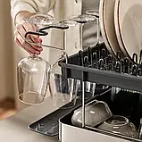Двоярусна сушарка для посуду Joseph Joseph, сіра (851647), фото 3
