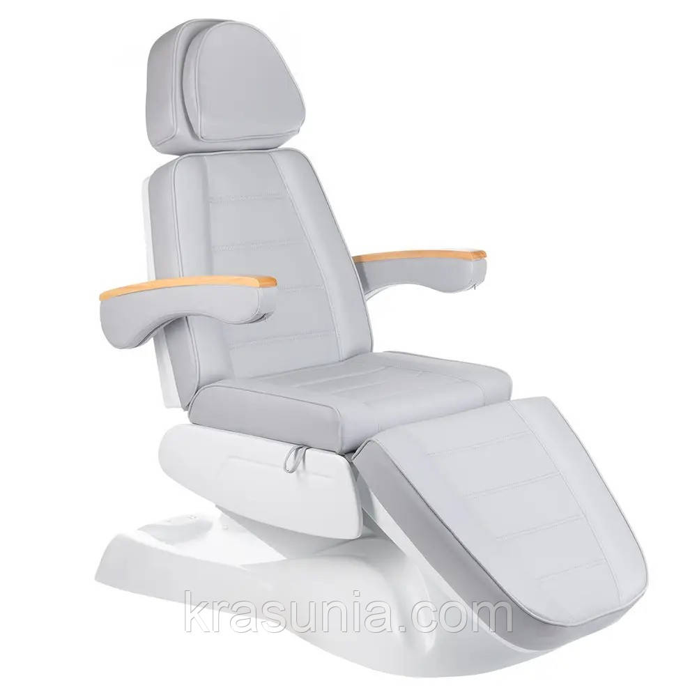 Кушетка косметологічна Lux BW-273B (3 мотори), світло-сірий