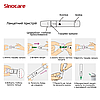 Глюкометр Sinocare Safe AQ Smart + 50 тест-смужок, фото 4