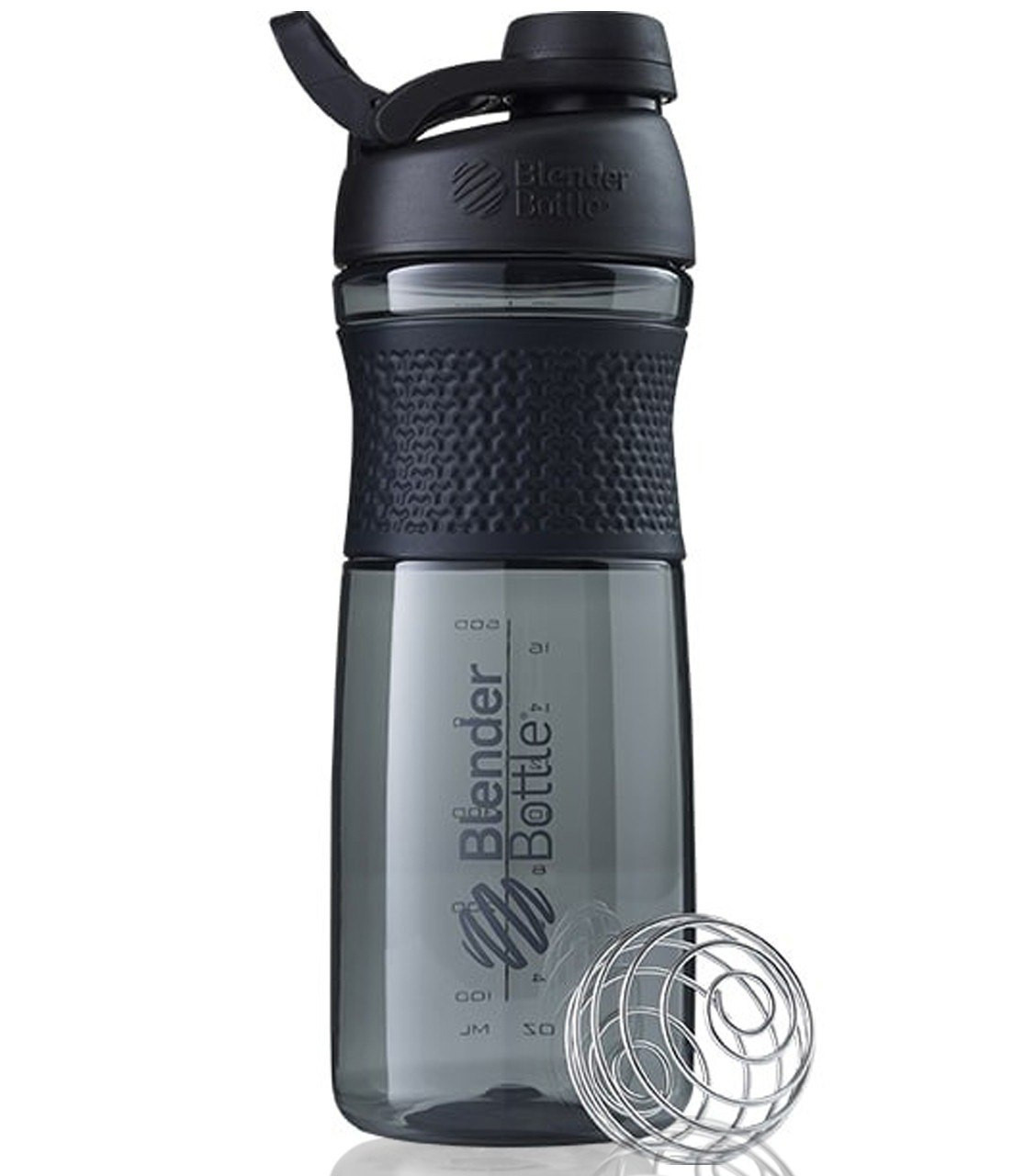 Шейкер спортивний (пляшка) BlenderBottle SportMixer Twist 28oz/820ml Black, фото 1