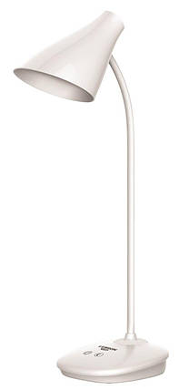 Настільна LED-лампа акумуляторна Lebron L-TL-L-48 з нічником 4 W 4100 К біла 15-13-48, фото 1