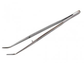 Пінцет зубний зігнутий SURGIWELOMED 14.7 см