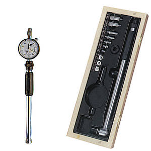 Нутромір індикаторний НИ-450 250-450мм, глуб.зм. 200мм ціна поділки 0,01 мм, 12 вставок MONAX