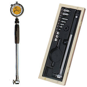 Нутромір індикаторний НИ-100 50-100мм, глуб.зм. 200 ціна поділки 0,01 мм, 10 вставок MONAX