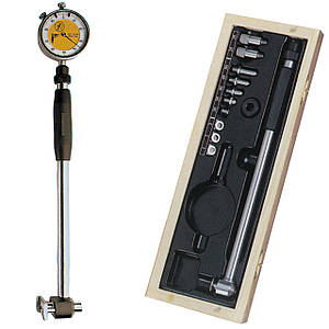 Нутромер индикаторный НИ-250 160-250мм, глуб.изм. 200 цена деления 0,01мм, 8 вставок MONAX