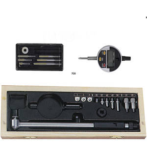 Нутромір НВЦ-450 250-450мм, електронний глуб.зм. 200мм ціна поділки 0,01 мм, 10 вставок MONAX