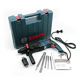 Перфоратор Bosch 2-26 DRE ( 900 Вт / 1100 об.хв / 4800 уд.хв / 3.2 Дж / Змінний патрон)