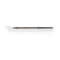 Кисть синтетика ROSA MOON 1203RL лайнер, №1, короткая ручка, (1203RL01)