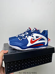 Eur40-46 Nike KD 15 сині чоловічі баскетбольні кросівки