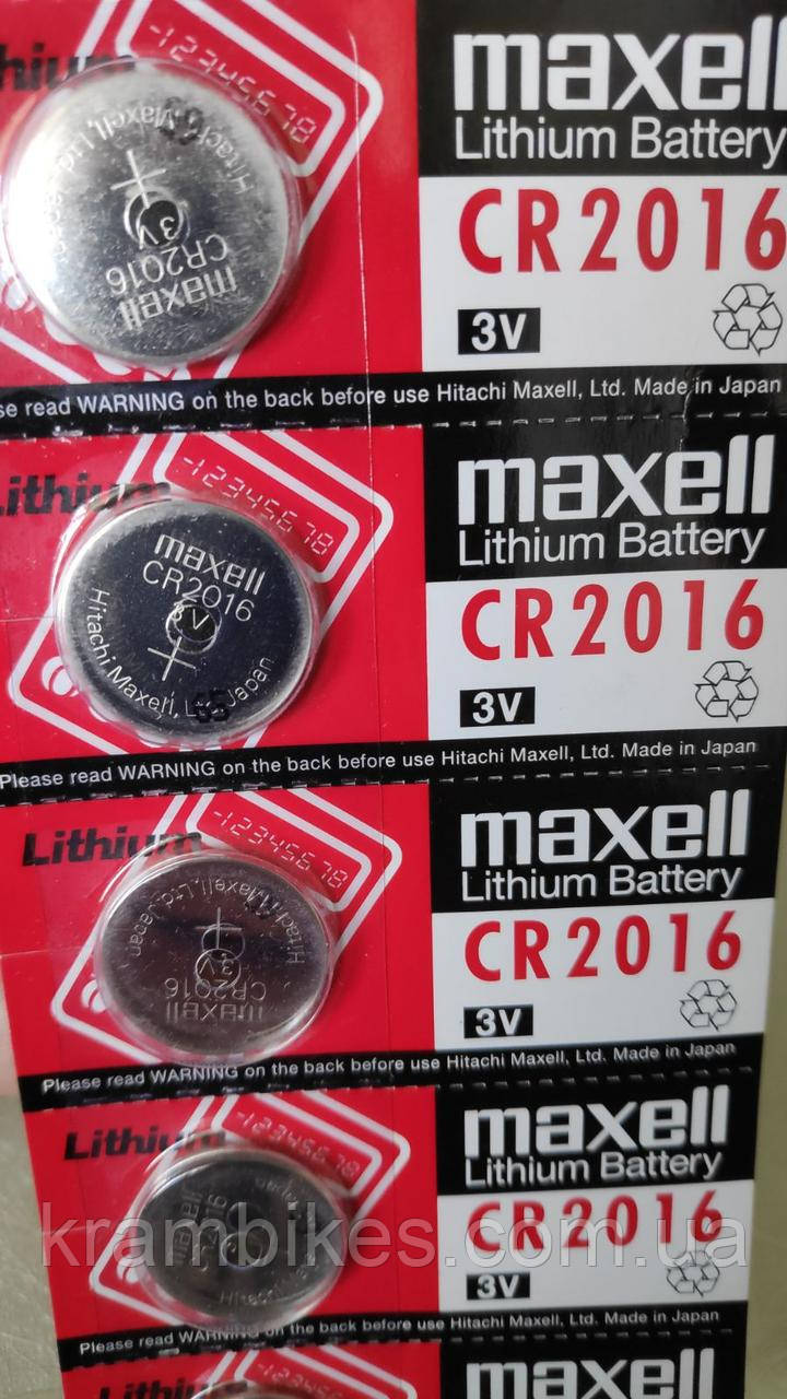 Батарейка CR2016 - maxell