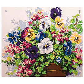Алмазний живопис Весняні квіти 30х40 GLD61310 DIY у картонній коробці