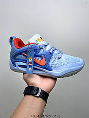 Eur40-46 Enspire x Nike x KD 15 "Light Marine" сині чоловічі баскетбольні кросівки