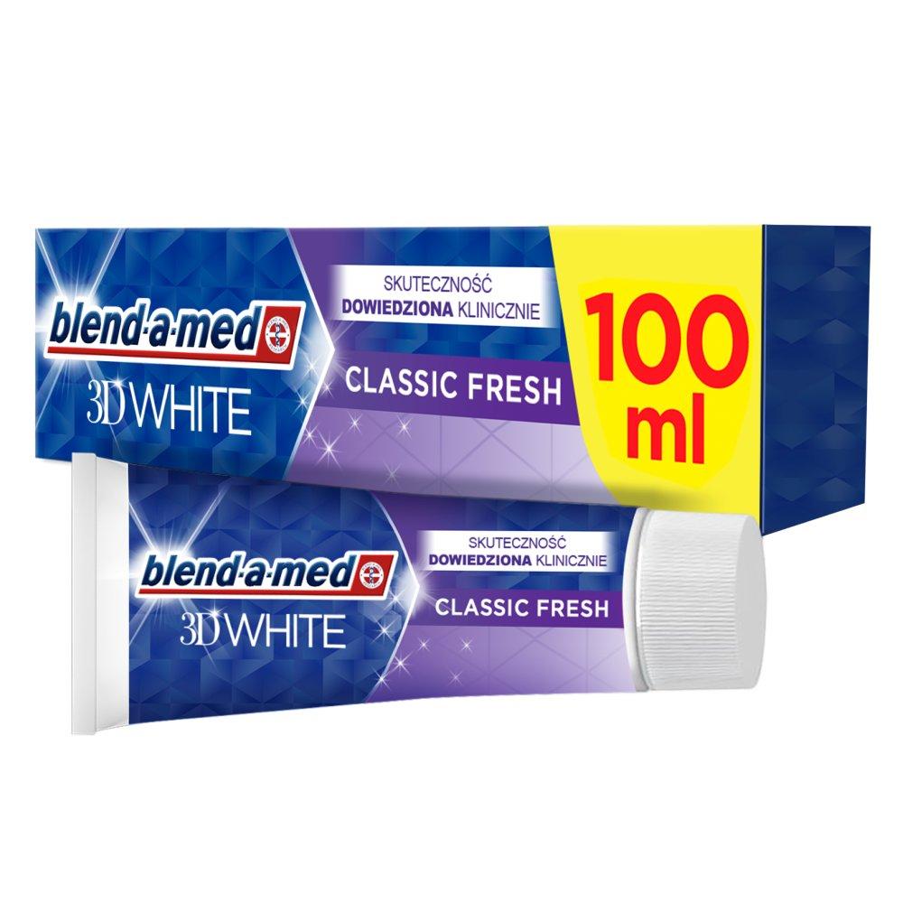 Зубная паста Blend-a-med 3D White (100мл.) срок годности до 01.24г - фото 1 - id-p39036628