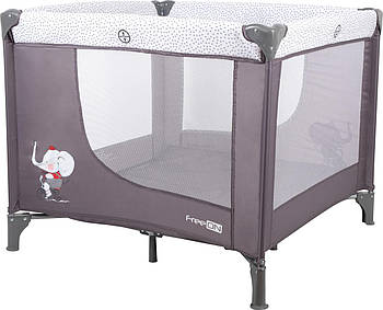 Манеж для дитини FreeON Elephant Grey/Stars