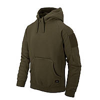 Толстовка тактическая Helikon-Tex URBAN TACTICAL HOODIE LITE Kangaroo зеленая