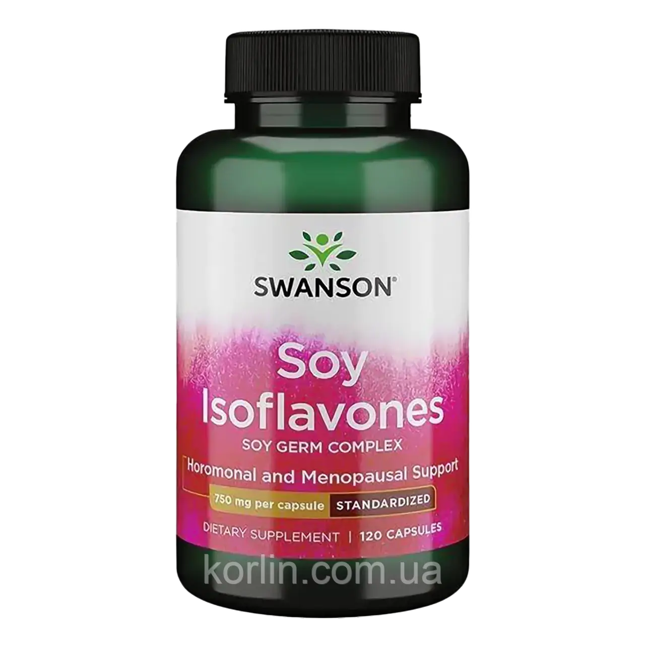 Ізофлавони Сої 120 кап Swanson Soy Isoflavones США Доставка з ЄС