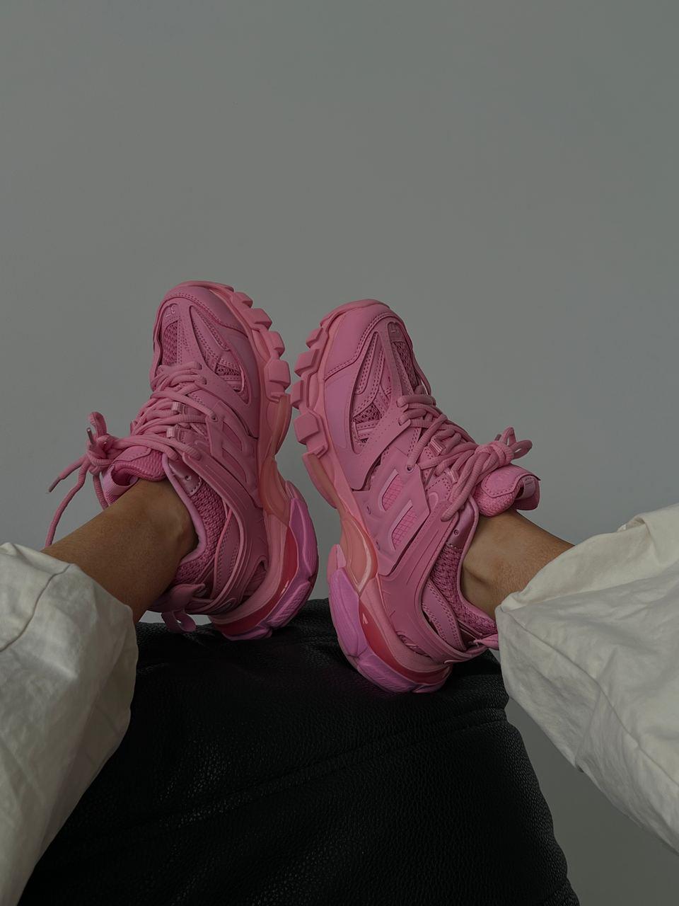 Кросівки Balenciaga Track Pink Premium - фото 9 - id-p1928201066