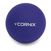 Масажный мяч Cornix Lacrosse Ball 6,3 см для самомассажа и профилактики триггерных точек (XR-0229)