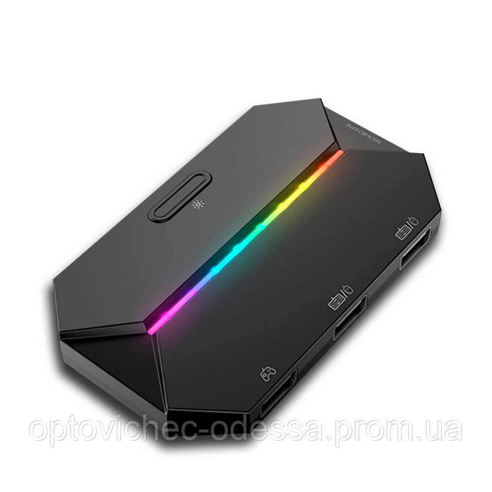 Адаптер G6L для миші та клавіатури Xbox PS3 PS4 Nintendo Switch  чорний Хіт продажу!, фото 1