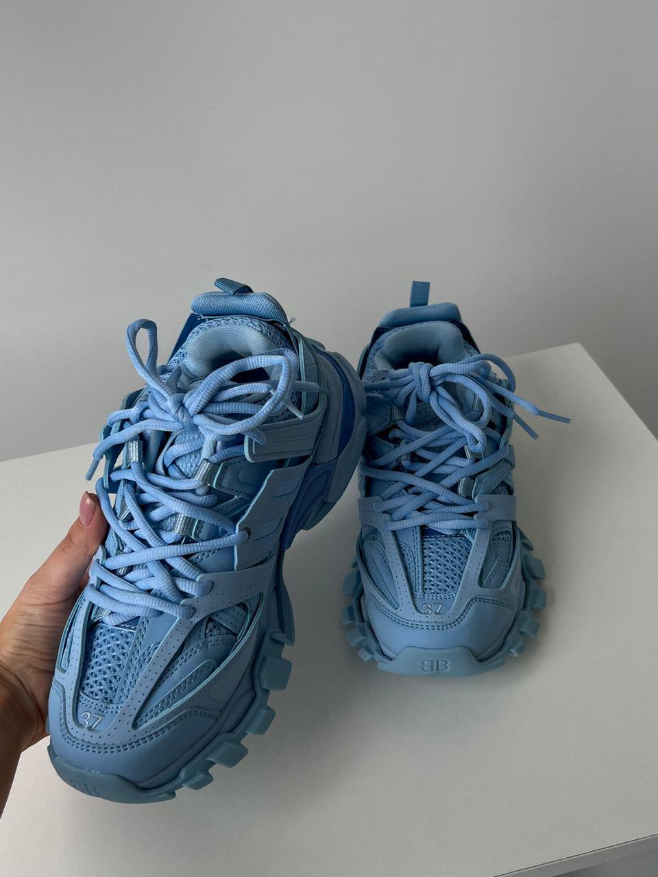 Кросівки Balenciaga Track Blue Premium - фото 2 - id-p1928206319