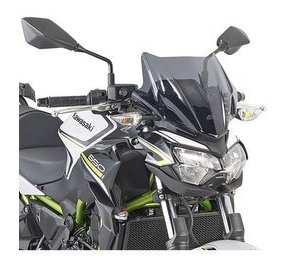 Тоноване вітрове скло Givi для мотоциклів Kawasaki Z 650 (20-), Yamaha MT-03 321 (20-) [без вкладення].
