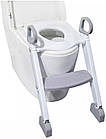Дитячий горщик з драбинкою FreeON White-Grey, фото 4