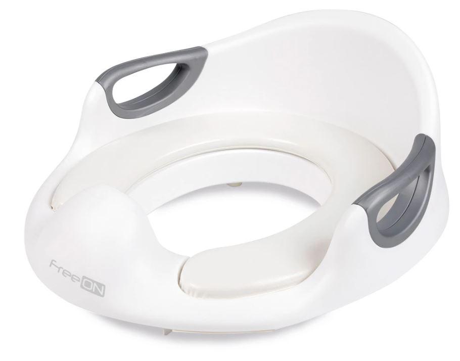 Дитяче сидіння для унітазу FreeON White-Grey, фото 1