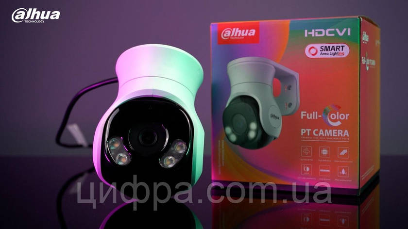 PT відеокамера Dahua DH-HAC-PT1509AP-A-LED-S2 (2.8mm), фото 1