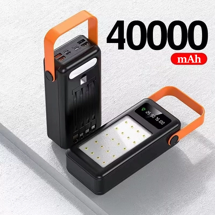 Зовнішній акумулятор Power Bank Bilintong 40000mAh, фото 1