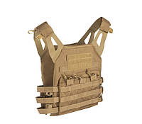 Жилет тактический плитоноска Mil-Tec Plate Carrier Gen. 2 Coyote