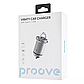 Зарядний пристрій Proove Type-C + USB 45W QC+PD Viraty Car Charger SILVER, фото 2