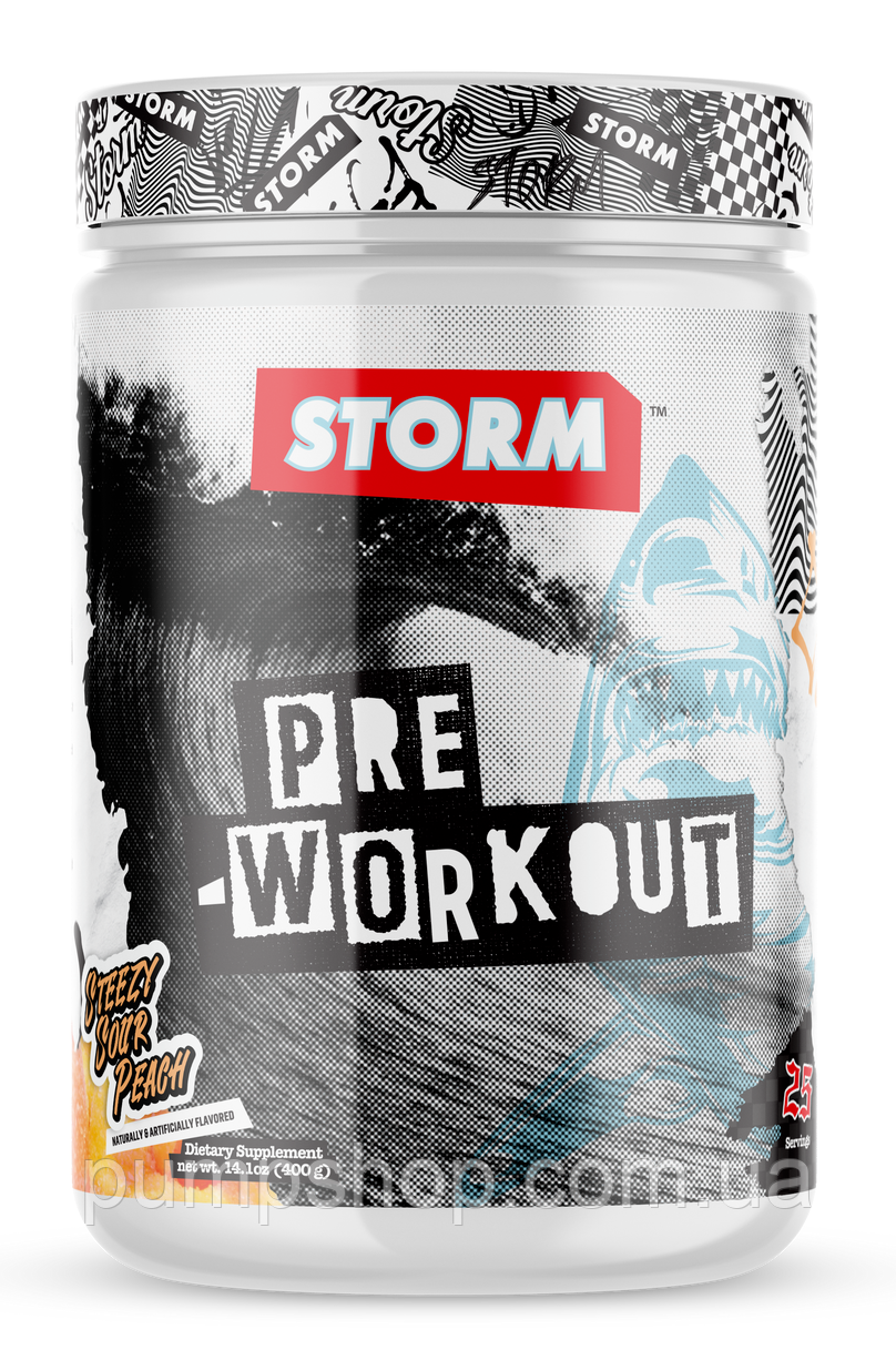 Передтренувальний комплекс STORM Pre-Workout 400 г (25 порц.)