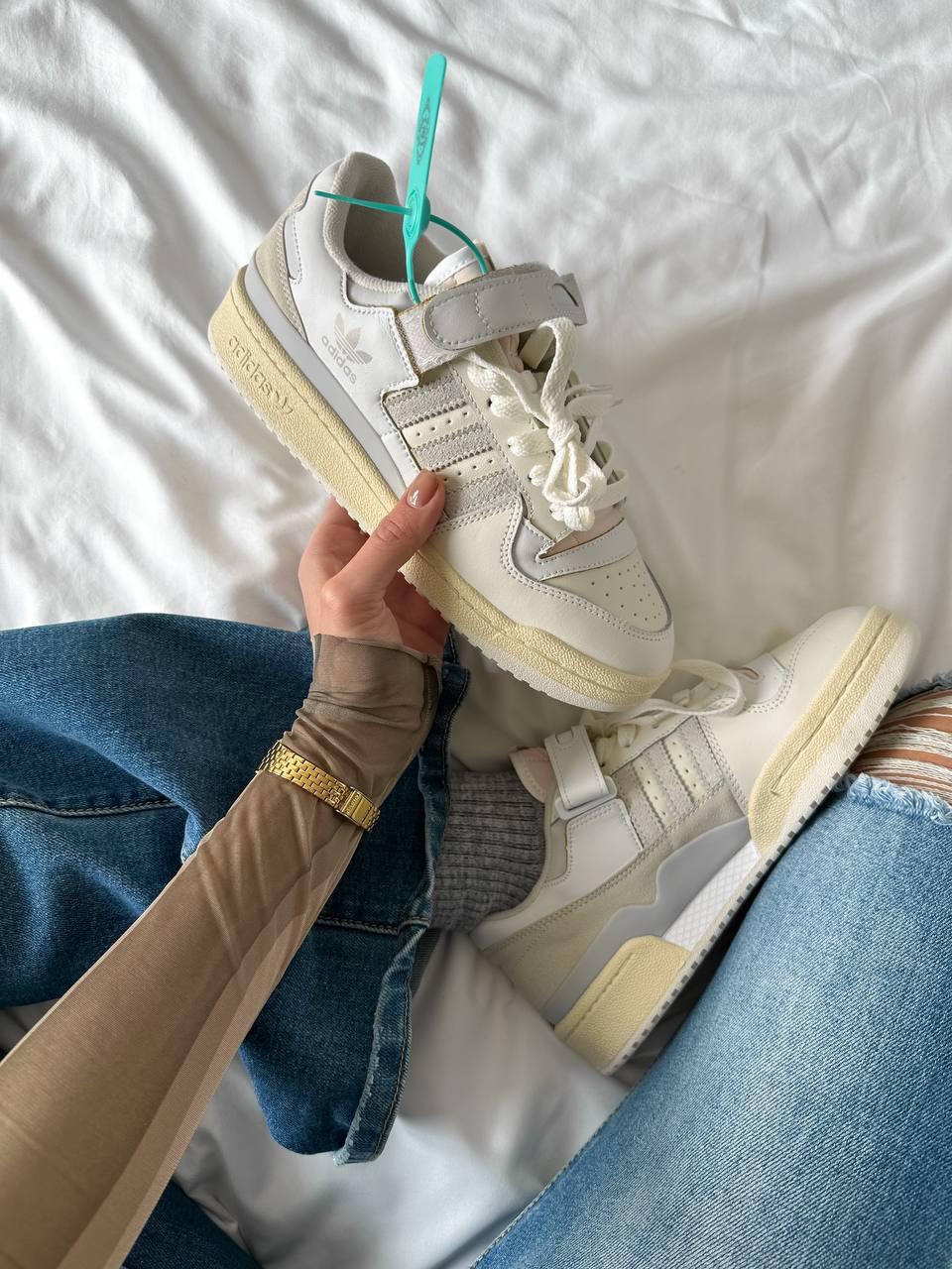 Кросівки Adidas Forum Cream Beige - фото 7 - id-p1928222182