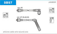 Провода зажигания JanMor SBS7 для SAAB, 900 TURBO-16 двиг. B202XL, 9000 2,0 16 двиг. B202XI (KAT), B202XI,